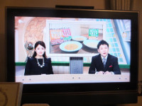 2015年2月18日　サンテレビ「NEWS PORT」にて。